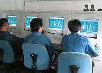 石油化工厂DCS控制室